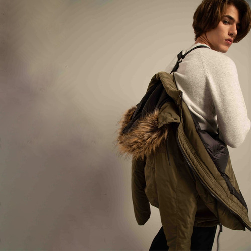 Imagen 6 de 10 de Campera Leviatan Military Green