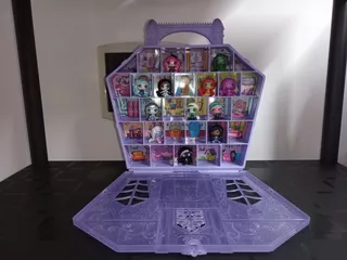 Mattel Monster High Mini Dolls X 12 + Estuche De Transporte!