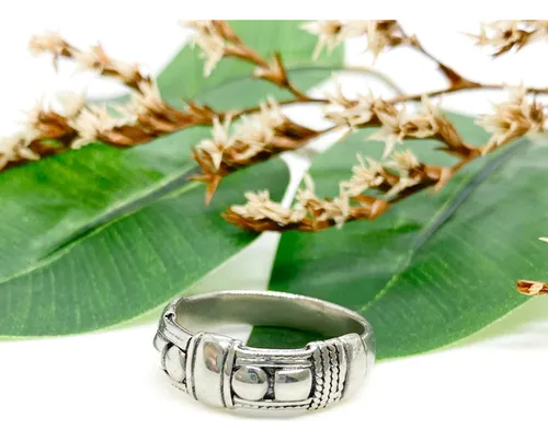 Anillo boho plata sale