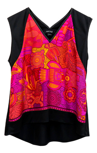 Blusa Caudal Pineda Covalin Diosas Mexicas