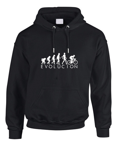 Buzo Buso Hoodie Unisex Diseño Evolucion