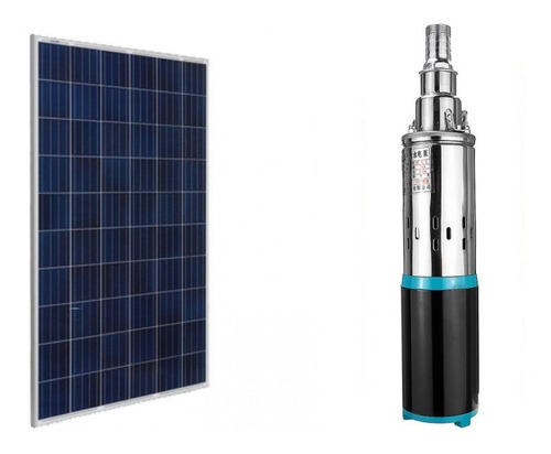 Kit Painel Placa Solar 280w + Bomba 24v 180w 40 Metros