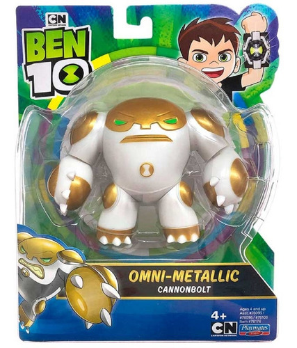 Ben 10 Figura Omni - Metallic Cannonbolt Original