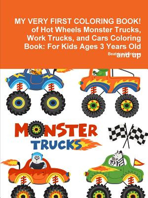 Libro My Very First Coloring Book! Of Hot Wheels Monster ...