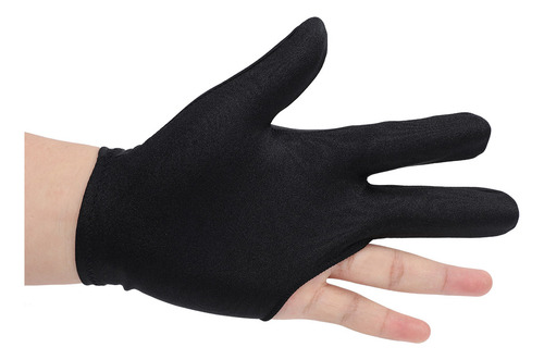 2 Pcs Unisex Snooker Billiard Guante De La Mano