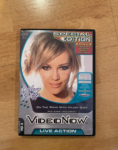 Videonow Edición Limitada Hilary Duff On The Road 