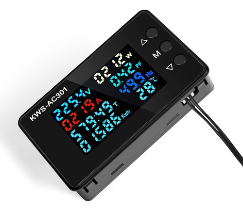 Z 50-300v Voltaje Probador Medidor Amperaje Ac Corriente