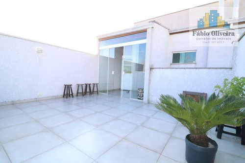 Imagem 9 de 30 de Cobertura Tipo Sem Condomínio Com 2 Dormitórios À Venda, 43 M² Por R$ 320.000 - Jardim Do Estádio - Santo André/sp - Co0109
