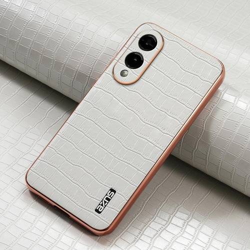 Funda De Textura Cocodrilo Para Samsung S25 Edge/s25/s23/s22