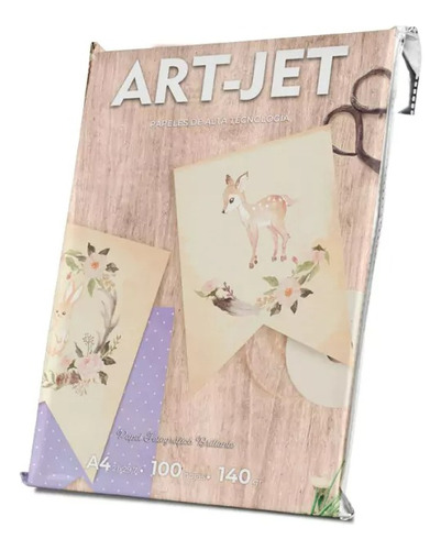 Papel Fotográfico Brillante Art-jet 140 Gramos Candy Bar