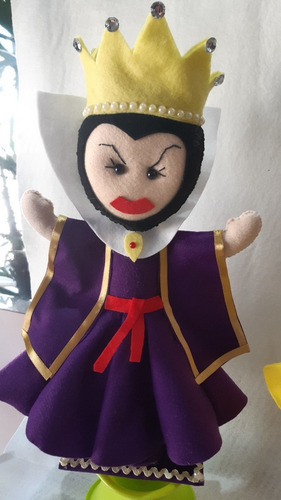 Branca De Neve E Sete Anões Em Feltro 11 Peças