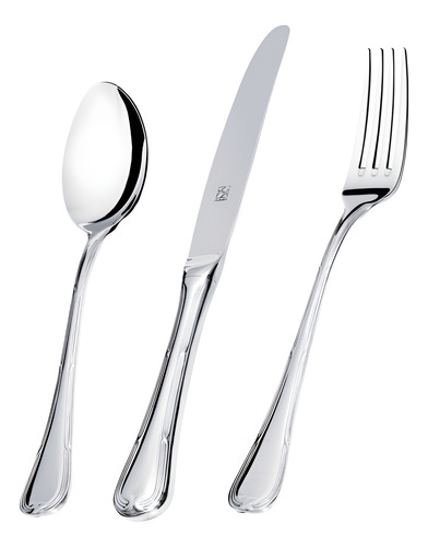 Faqueiro Aço Inox 18/10 Estojo Madeira 101pc Croise Hercules
