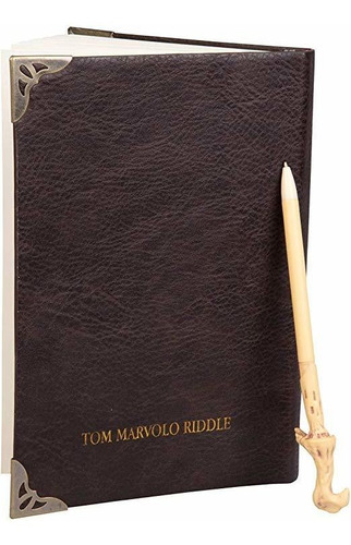 Harry Potter Tom Riddle Diario Con Voldemort Varita Pen - 19