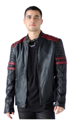 Alfa Leather Chamarra Stuart 100% Piel