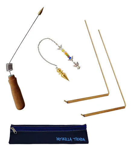 comprar Set De Radiestesia - Aurameter, Varillas, Péndulo Arcángeles