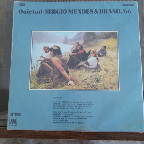 Sergio Mendes & Brasil '66 Lp Ed Uy De Época, Sergio Mendes