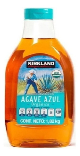1kg Jarabe Agave Azul Organico Endulzante Natural 1pza