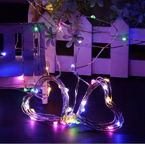 Imagen 2 de 9 de Serie Luces Interior Dormitorio 200 Led Color 20 Mtrs