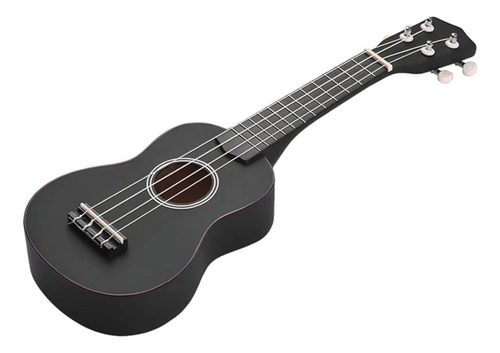 Ukelele Soprano Acústico De 21 Pulgadas, Madera De Tilo