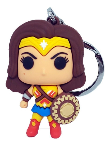Llavero Mujer Maravilla Figura Wonder Woman