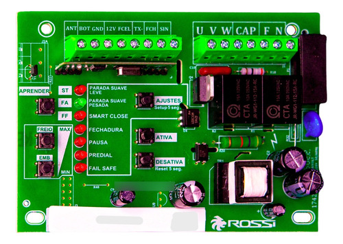 Central Para Motor Rossi Dz4 Y Dz Nano