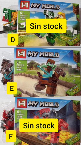 Minecraft: Aventuras De Jinetes, Bloques Para Armar (Usado)