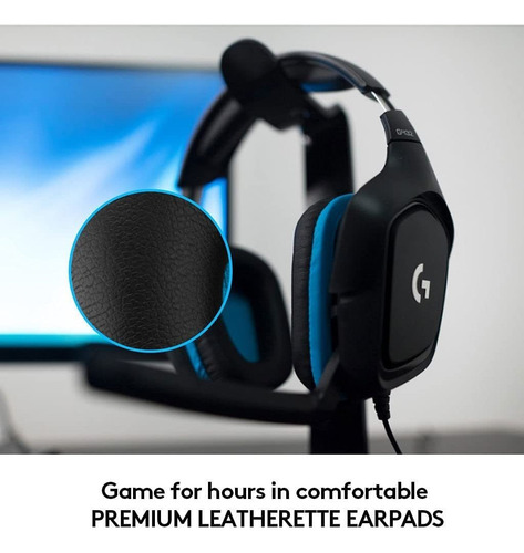 Auriculares Para Juegos Logitech G432 Dts Sonido Envolvente