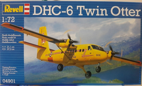 Revell 04901 Avion Dhc-6 Twin Otter Escala 1/72