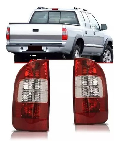 Faro Chevrolet S-10 Trasero 01 02 03 04 05 06 07 08 Derecho