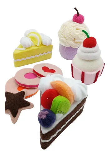 comprar Set Pastelería Panadería De Juego Comida De Tela Para Jugar