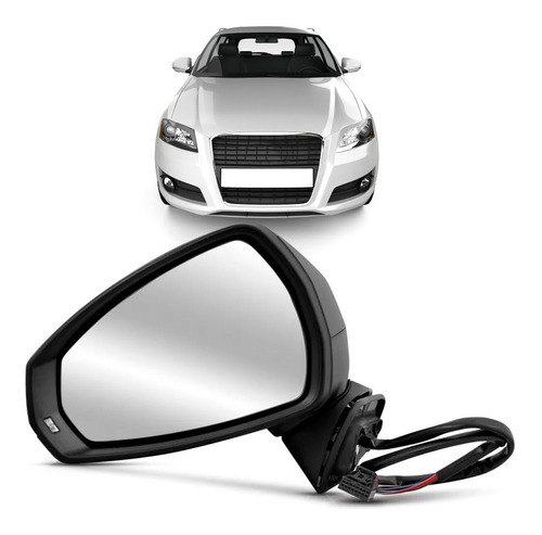 Retrovisor Audi A3 Sportback 2009 A 2012 Eletrico Retratil