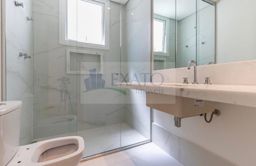 Imagem 14 de 15 de Casa Em Condomínio Construção Nova, Excelente Acabamento, Sobrado Com 4 Suítes Piscina E Jardim. - Em50170