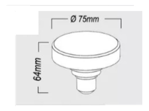 3 Foco Led 12w Plano Ideal P/ Lamparas Empotrada En El Techo