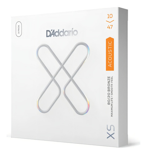 Encordoamento Violão Aço Revestido Extra-Leve D'Addario XS