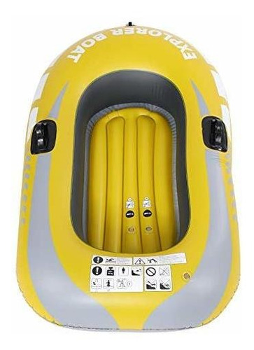 Vgeby Bote Inflable, 1 Persona Inflable Kayak Balsa Inflable