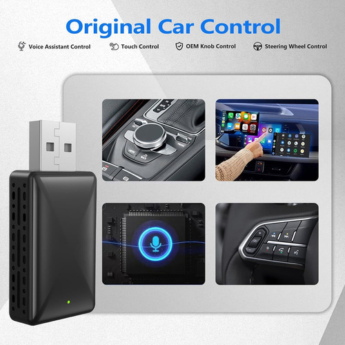 Adaptador Inalámbrico Automático Android 2 En 1 Y Adaptador