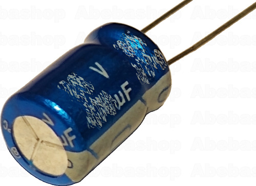 Capacitor Electrolitico 100uf 50v Diam=10mm L=12.5mm 105grad