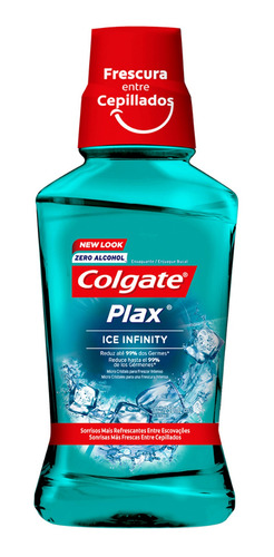 Colgate Plax Enjuague Bucal Ice Infinity Zero Alcohol 250 Ml