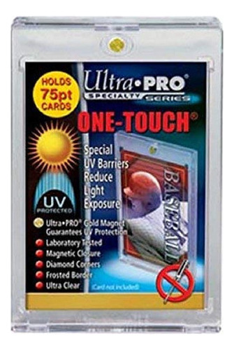 Soporte Magnético Ultra Pro 1x 75 Pt Uv One Touch Para Tarj
