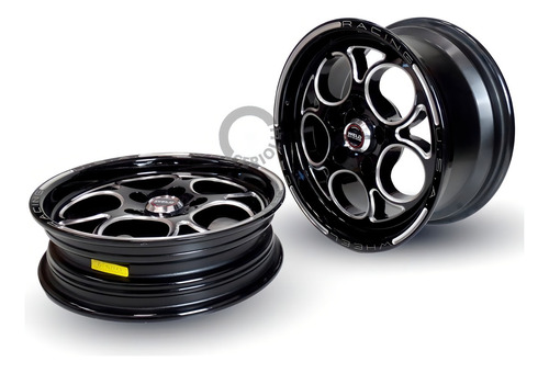 Par 2 Roda Aro 15 Weld Magnun 15x4 4x100 Gol Chevette Cor Tala 4 4x100