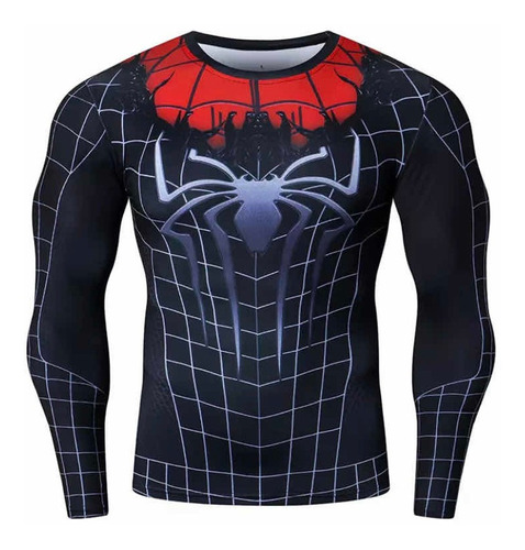 Camisetas Vengadores Lycra Marvel Spiderman Venom, Avengers.