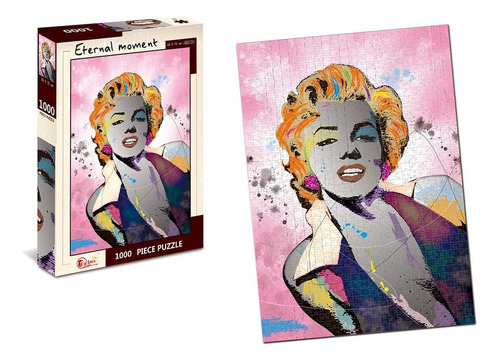 Rompecabezas Puzzle 1000 Pzas Retrato Marilyn Monroe Arte