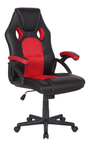 Silla Gamer Oficina Giratoria Negra/verde Calidad Premium 