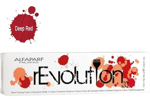 Alfaparf Revolution Color 90 ml - Rojo intenso