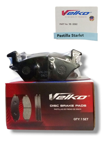 Pastillas De Freno Delantera Toyota Starlet