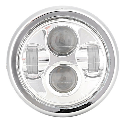 Faro Led Redondo Universal Para Motocicleta