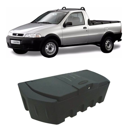 Caixa Caçamba Fiat Strada 1996 1997 1998 1999 2000 Box Trunk