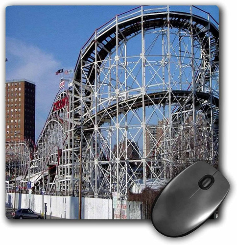 Mouse Pad Montana Rusa Coney Island 8 X 8 Pulgadas