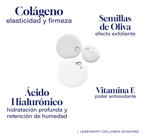 Imagen 3 de 7 de Gel Exfoliante Limpiador Facial 500ml. Vitamina E Y Colageno