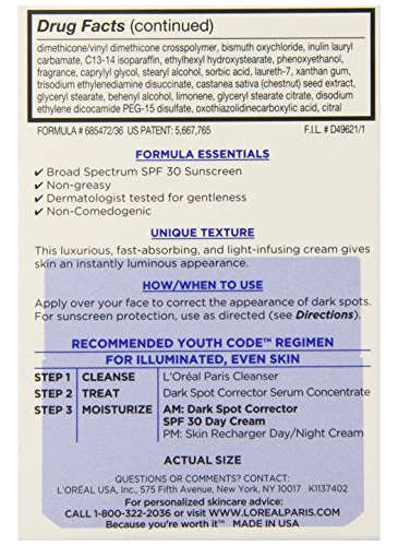 L'oreal Paris Juvenile Code Dark Spot Corrector Nlzqn